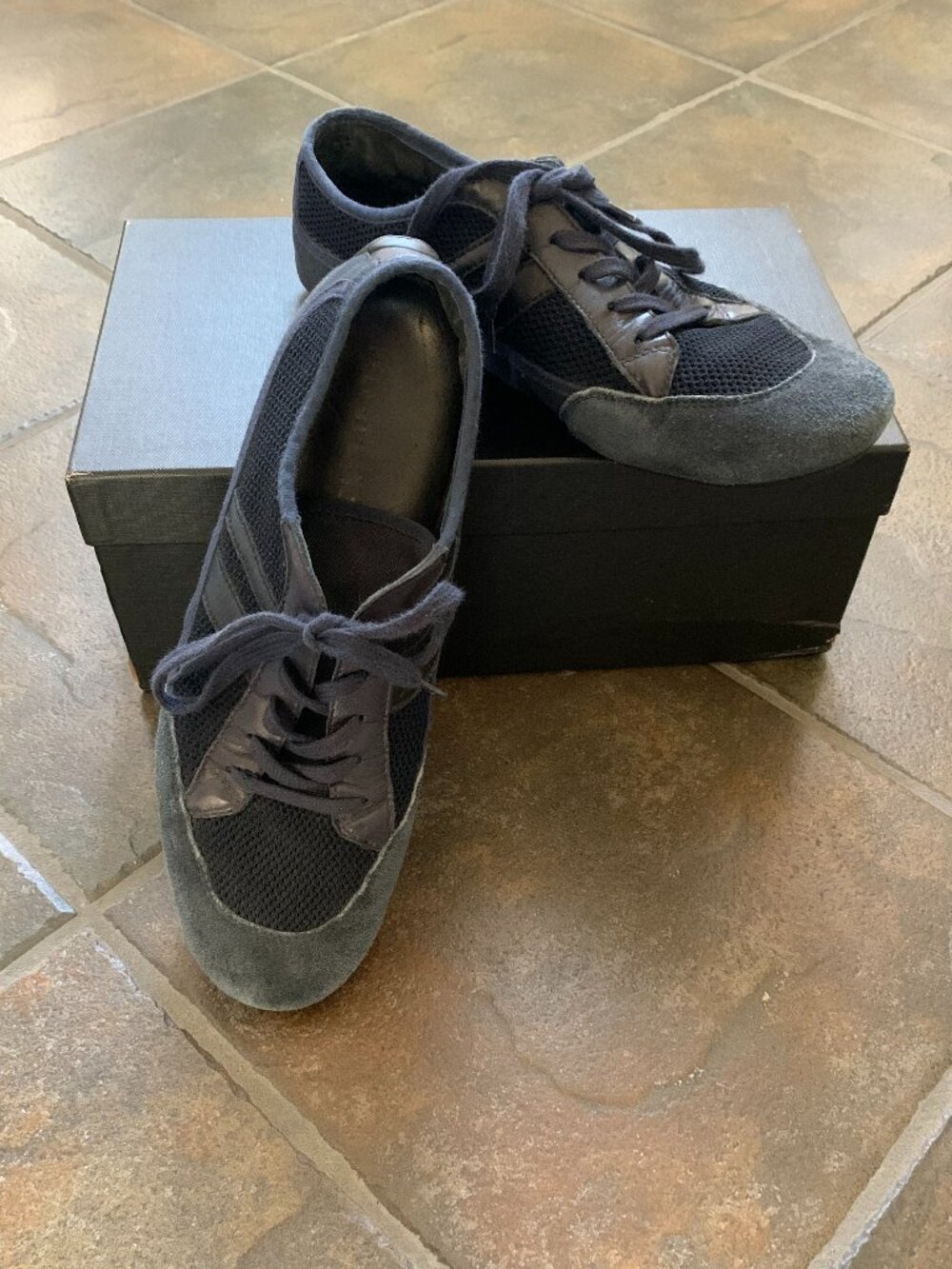 vintage Helmut Lang *navy blue* casual shoes
